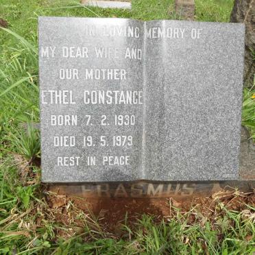 ERASMUS Ethel Constance 1930-1979