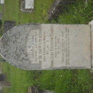 EINARSEN Jessie Theresa Winifred -1923 :: EINARSEN Thora Elsie Catherine -1923