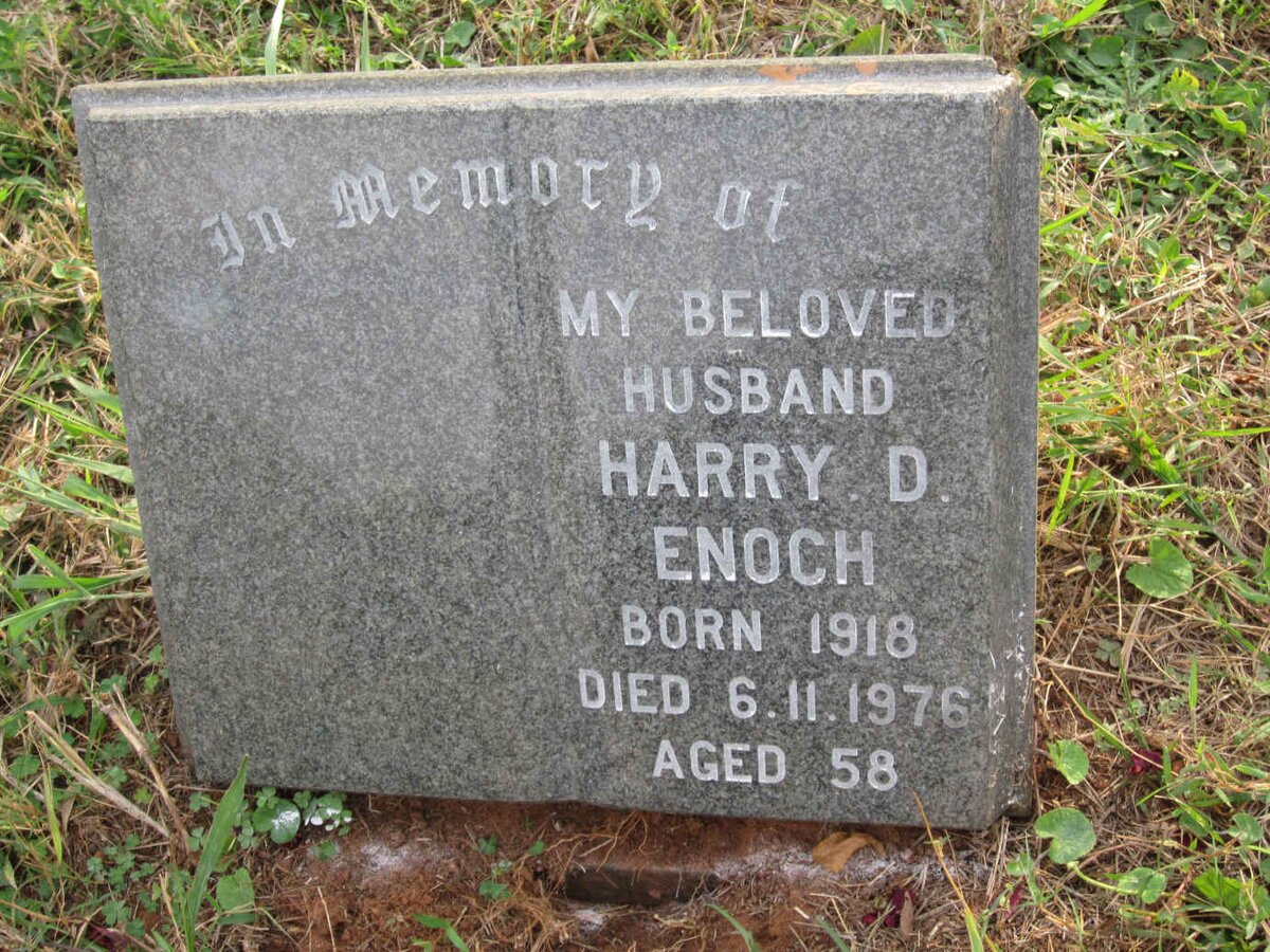ENOCH Harry D. 1918-1976