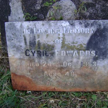 EDWARDS Cyril -1953