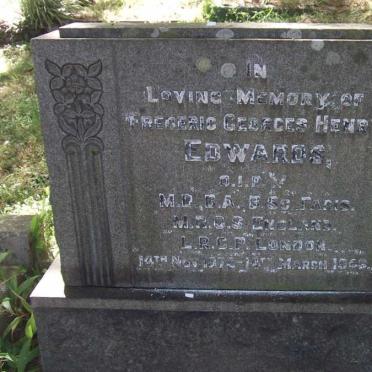 EDWARDS Frederic Georges Henry -1946