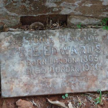 EDWARDS A.E. 1863-1926