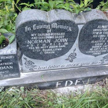 EDE Norman John 1931-1986