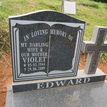 EDWARD Violet 1944-2009