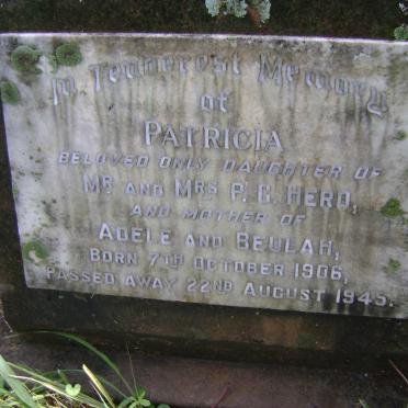 EDWARDS Patricia 1906-1945