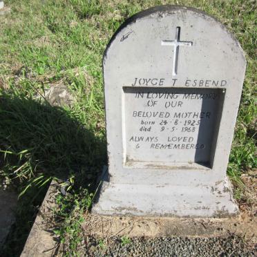 ESBEND Joyce T. 1925-1968