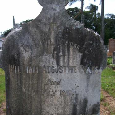 EVANS William Augustine -1913