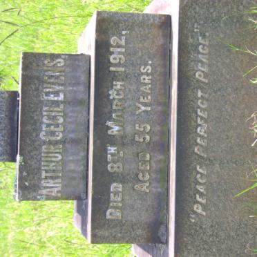 EVENS Arthur Cecil -1912