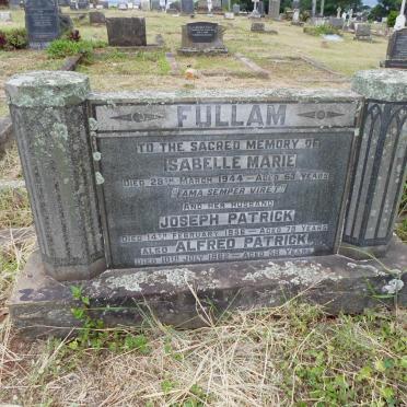 FULLAM Joseph Patrick -1956 &amp; Isabelle Marie -1944 :: FULLAM Alfred Patrick -1962