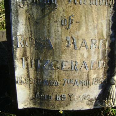 FITZGERALD Rosa Mabel -1953
