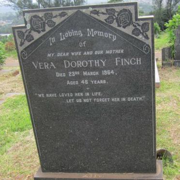 FINCH Vera Dorothy -1964