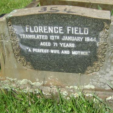 FIELD Florence -1944
