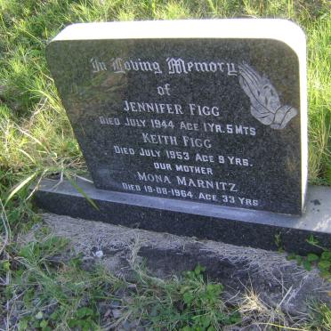 FIGG Jennifer -1944 :: FIGG Keith -1953 :: MARNITZ Mona -1964