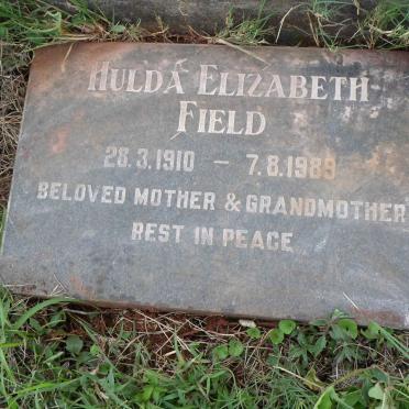 FIELD Hulda Elizabeth 1910-1989