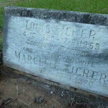 FICHER Louis 1920-1969 &amp; Marcelle 1927-1970