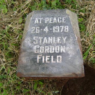 FIELD Stanley Gordon -1978