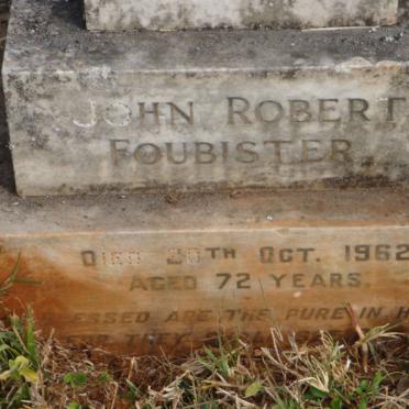 FOUBISTER John Robert -1962