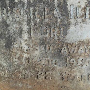 FORD Priscilla Ileen -1963