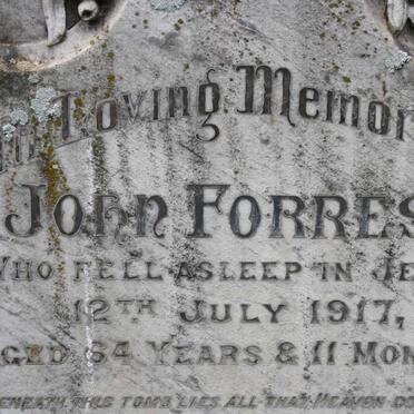 FORREST John -1917 &amp; Emily Mary -1912