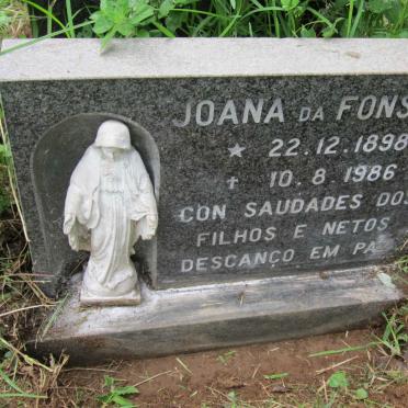 FONSECA Joana, da 1898-1986