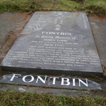 FONTBIN James Louis -1979 &amp; Siew Fung -1979