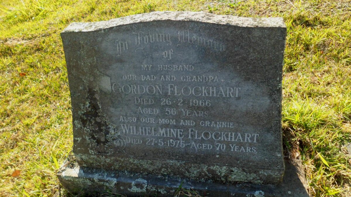 FLOCKHART Gordon -1966 &amp; Wilhelmine -1975