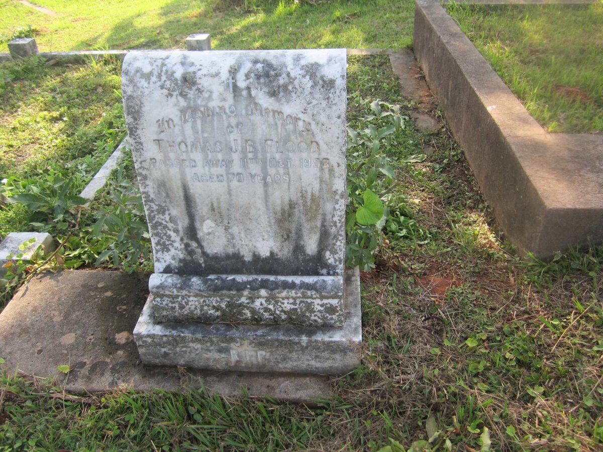 FLOOD Thomas J.B. -1958