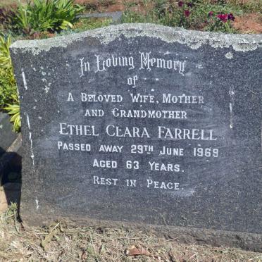 FARRELL Ethel Clara -1969