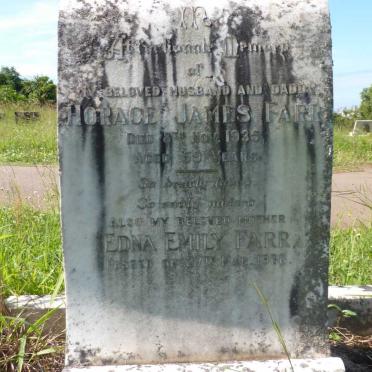 FARR Horace James -1935 &amp; Edna Emily -1966