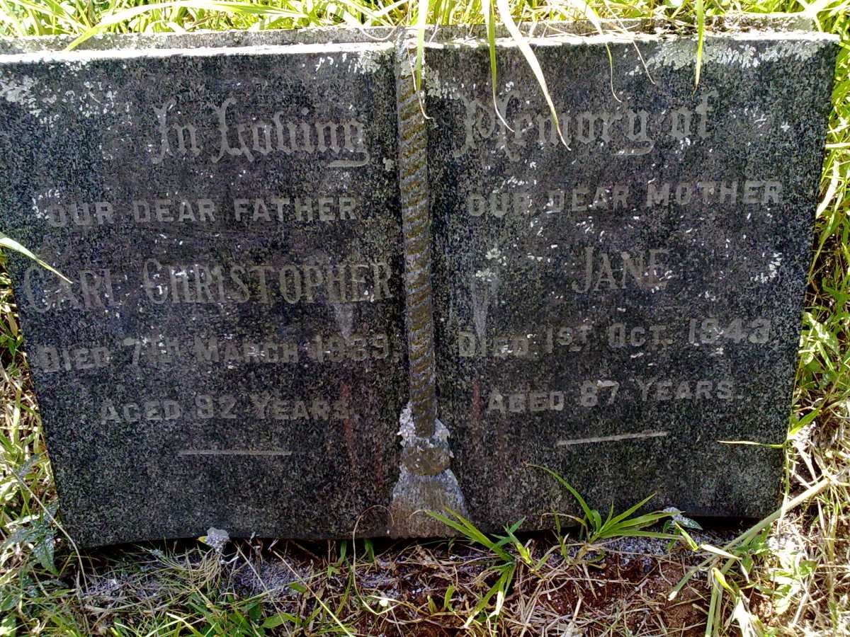 FREDERIKSEN Carl Christopher -1939 &amp; Jane -1943