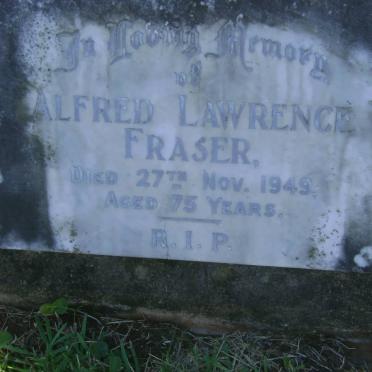 FRASER Alfred Lawrence -1949