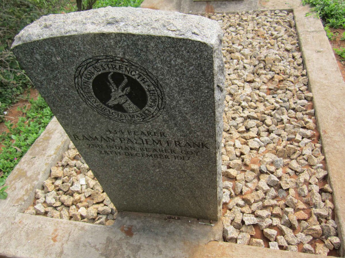 FRANK Raman Paliem -1917