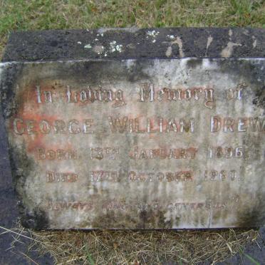 DREW George William 1896-1960