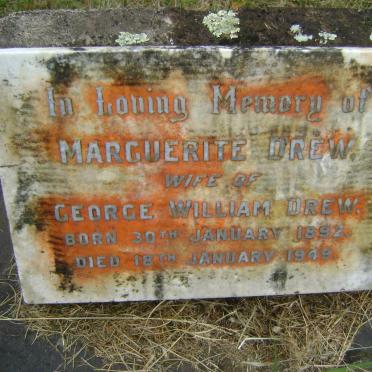 DREW Marguerite 1892-1949