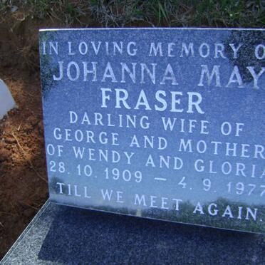 FRASER George Frederick 1913-1981 &amp; Johanna May 1909-1977 :: FRASER ?? -1946
