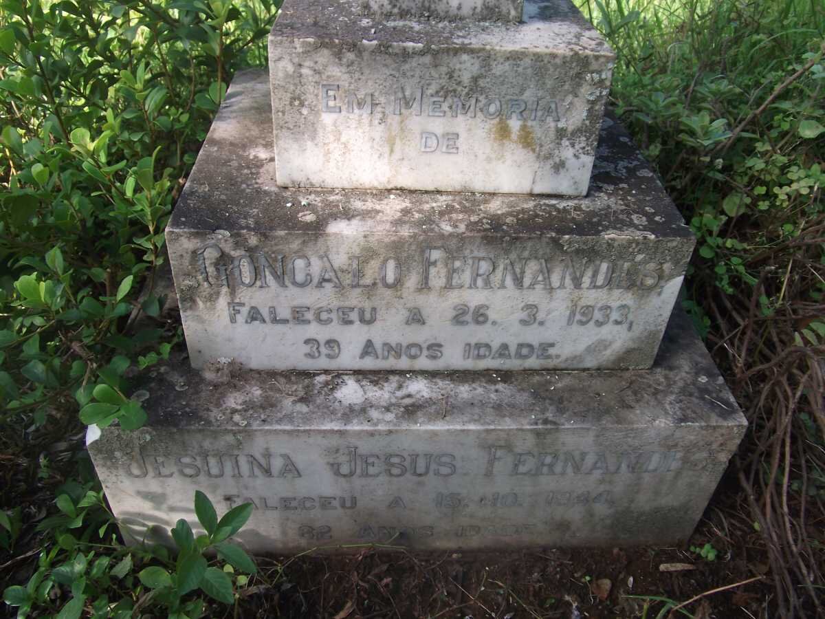 FERNANDES Goncalo -1933 :: FERNANDES Jesuina Jesus 1944-