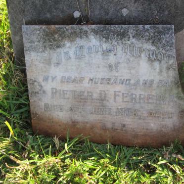 FERREIRA Pieter D. -1956