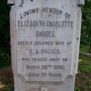 GADSDEN Maud Alice 1890-1968 :: SWIRES Alice Mary -1919 :: GADSDEN Sydney Bartle -1953 :: RHODES Elizabeth Charlotte -1932