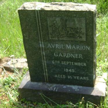 GARDNER Avril Marion -1945