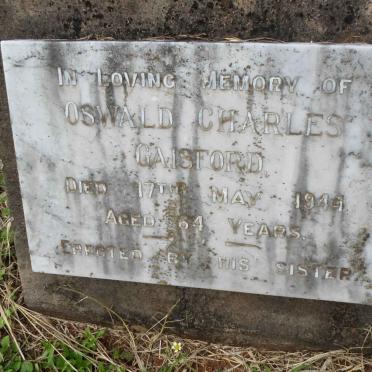 GAISFORD Oswald Charles -1944