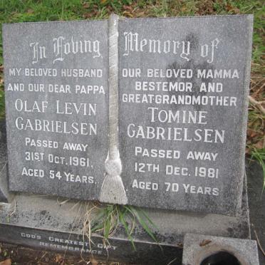 GABRIELSEN Olaf Levin -1961 &amp; Tomine -1981