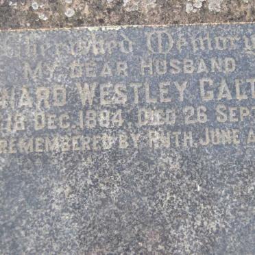 GALTREY Leonard Westley -1968