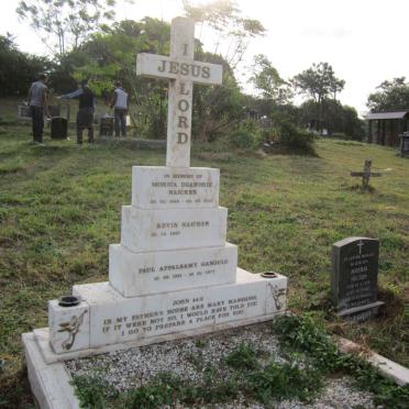 GANGULU Paul Appalsamy 1951-1977 :: NAICKER Kevin 1967- :: NAICKER Monica Ugandrie 1968-2010