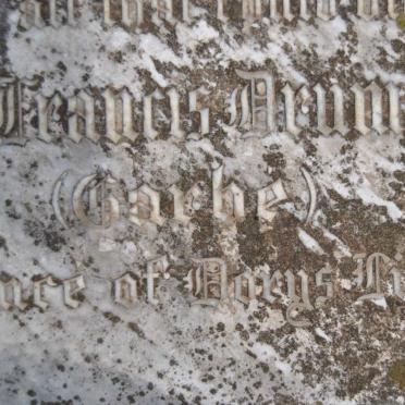 GARBUTT Walter Francis Drummond -1924