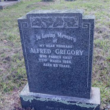 GREGORY Alfred -1965