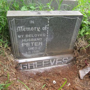 GREEVES Peter -1981