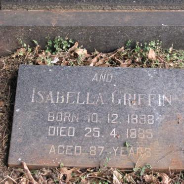 GRIFFIN Isabella 1898-1985