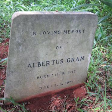 GRAM Albertus 1915-1971