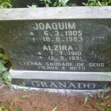 GRANADO Joaquim 1905-1983 &amp; Alzira 1910-1991