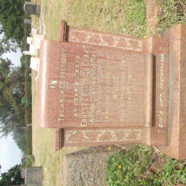 GRANT Ernest Frederick -1941 &amp; Annie -1960